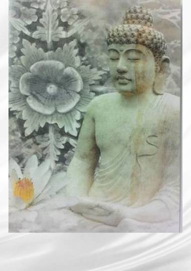 Buddha Statue Card and Envelope image 0